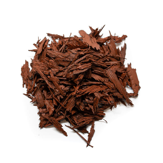 brown rubber mulch