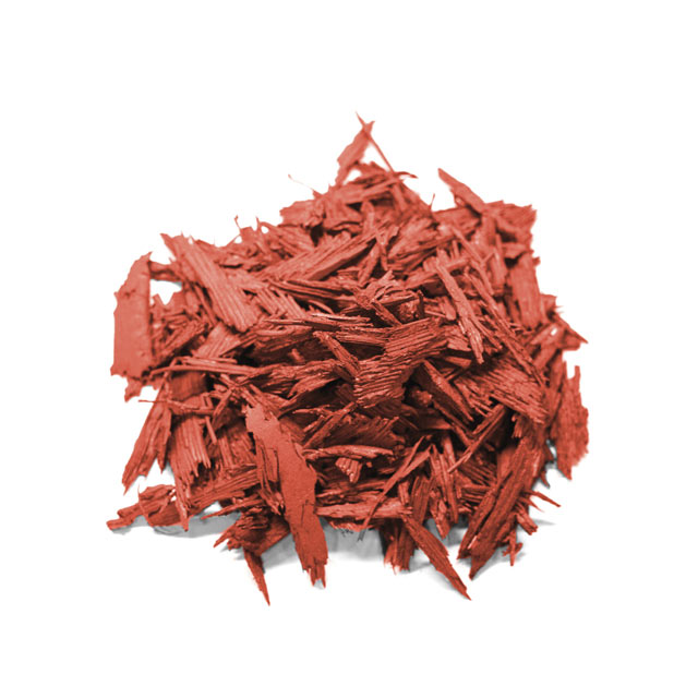 red rubber mulch